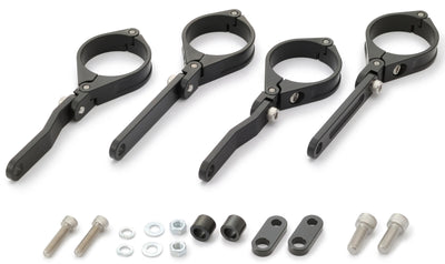 Daytona dual-axis koplamphouder bracket sh. aluminum 49mm sw adjustab