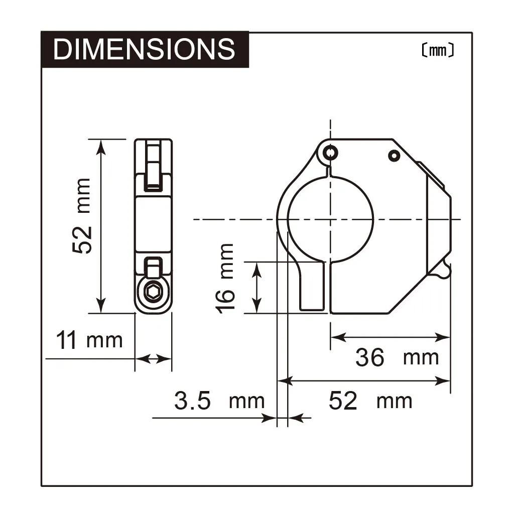 Daytona usb-stopcontact slim-mount usb-slim-mount type-c sw 18w