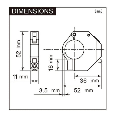 Daytona usb-stopcontact slim-mount usb-slim-mount type-c sw 18w