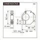 Daytona usb-stopcontact slim-mount usb-slim-mount type-c sw 18w