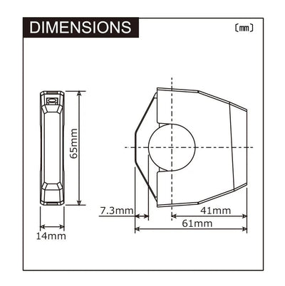 Daytona usb-stopcontact slim-mount usb-slim-mount type-a sw 12w
