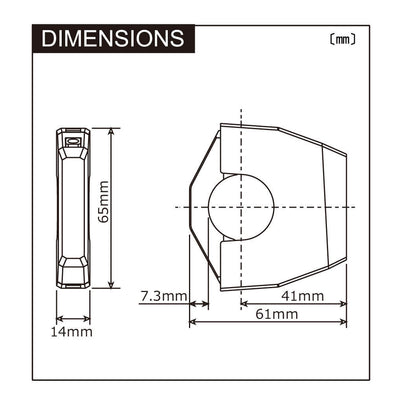 Daytona usb-stopcontact slim-mount usb-slim-mount 2x type-a sw 2x 12w
