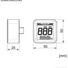 Daytona tachometer cube speedometer cube m speed alu sw