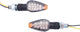 Spec-x led knipperlicht tips led turn signal ti black, short sleeve, pair
