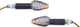 Spec-x led knipperlicht tips led turn signal ti black, long sleeve, pair