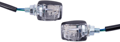 Spec-x led knipperlicht e-short led-minbli. eshort black, short sleeve, pair