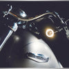 Kellermann led knipperlicht bullet 1000® pl white kl turn signal bullet 100 white, chrome