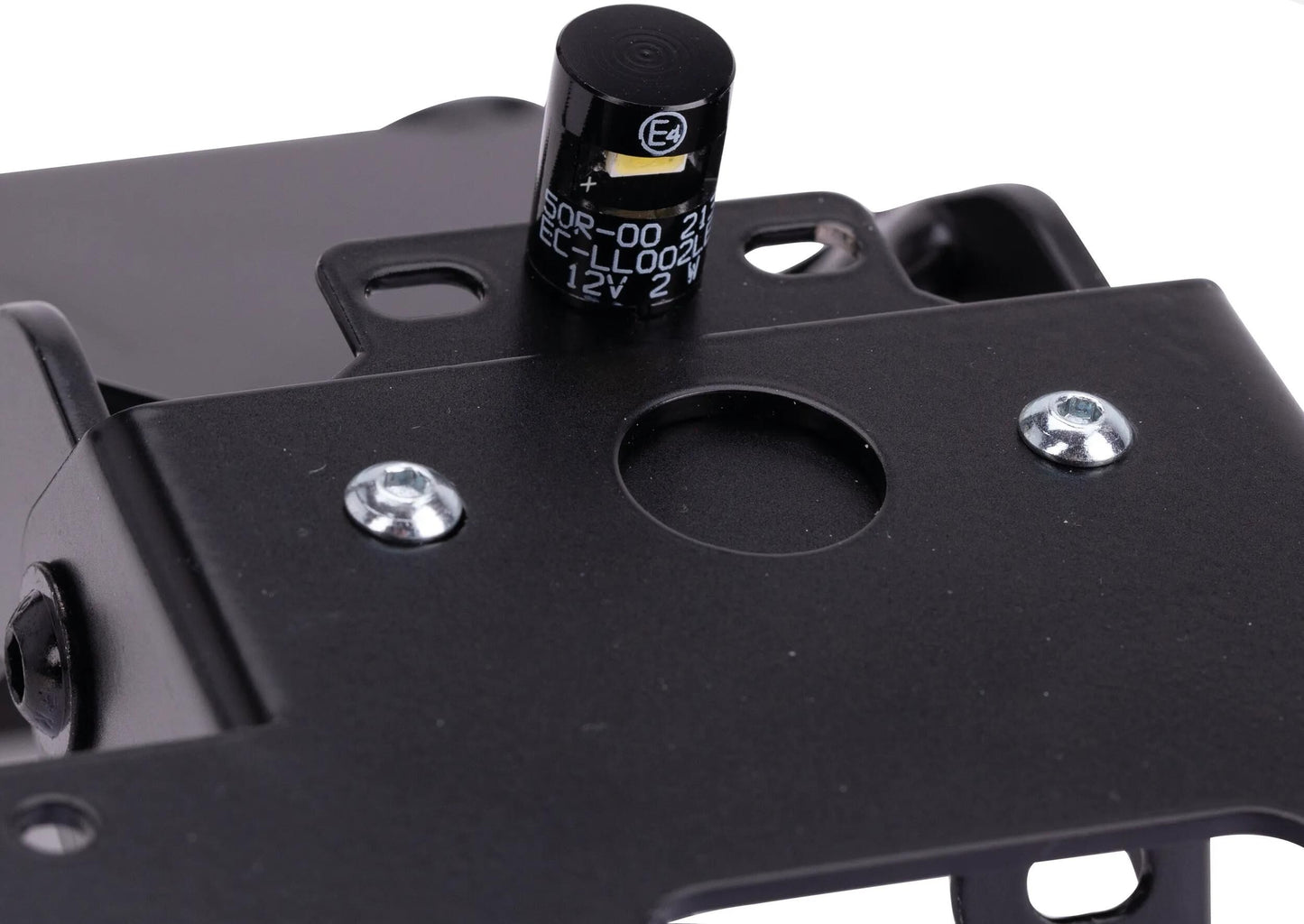 Spec-x led kentekenplaatverlichting mini led-mini license plate li black, universal
