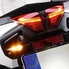 Kellermann led knipperlicht micro rhombus extreme kl turn signal micro rhom extreme, black fl rr