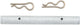 Daytona remblokkenpin brake pad pin 88591