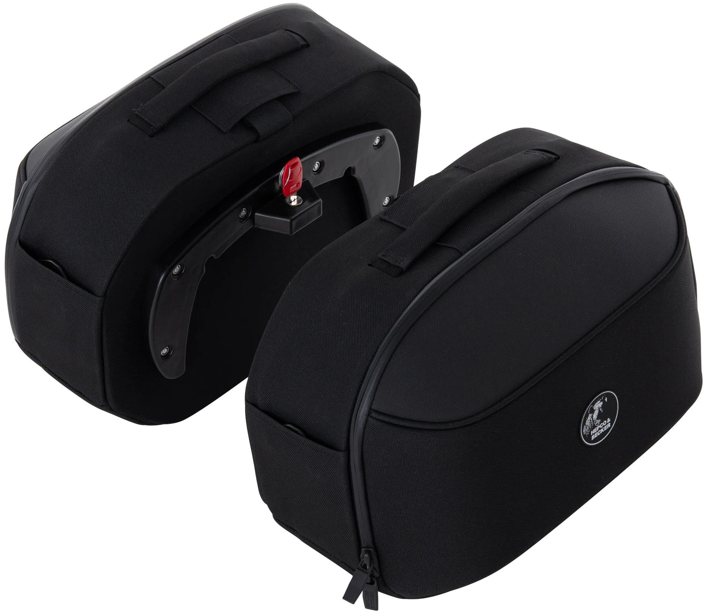 Hepco becker tas street side pocket hepco street black set