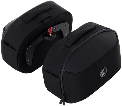 Hepco becker tas street side pocket hepco street black set