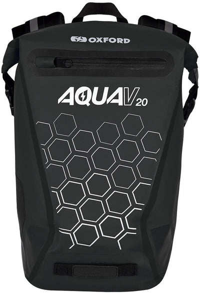 Oxford rucksack aqua v 20 backpack aqua v20 black 20l