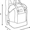 Oxford rugzak aqua b 25 backpack aqua b25 black 25l