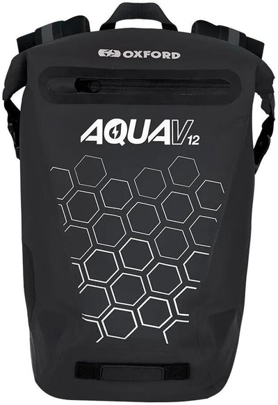 Oxford rugzak aqua v 12 backpack aqua v12 black 12l