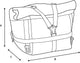Oxford hecktasche atlas t advanced atlas t-10 advanced tourp. grey sw