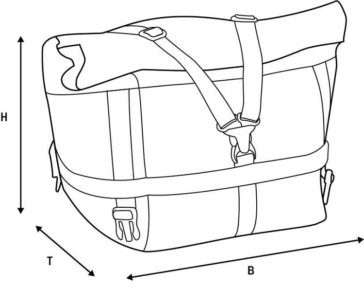 Oxford hecktasche atlas t advanced atlas t-20 advanced tourpack black