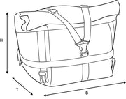 Oxford hecktasche atlas t advanced atlas t-30 advanced tourpack black - afbeelding 1