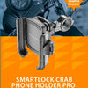 Interphone handyhalter cell phone holder interph crab schw. universal pro