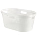 Curver infinity dots wasmand recycled 40 liter wit 59x39x26cm