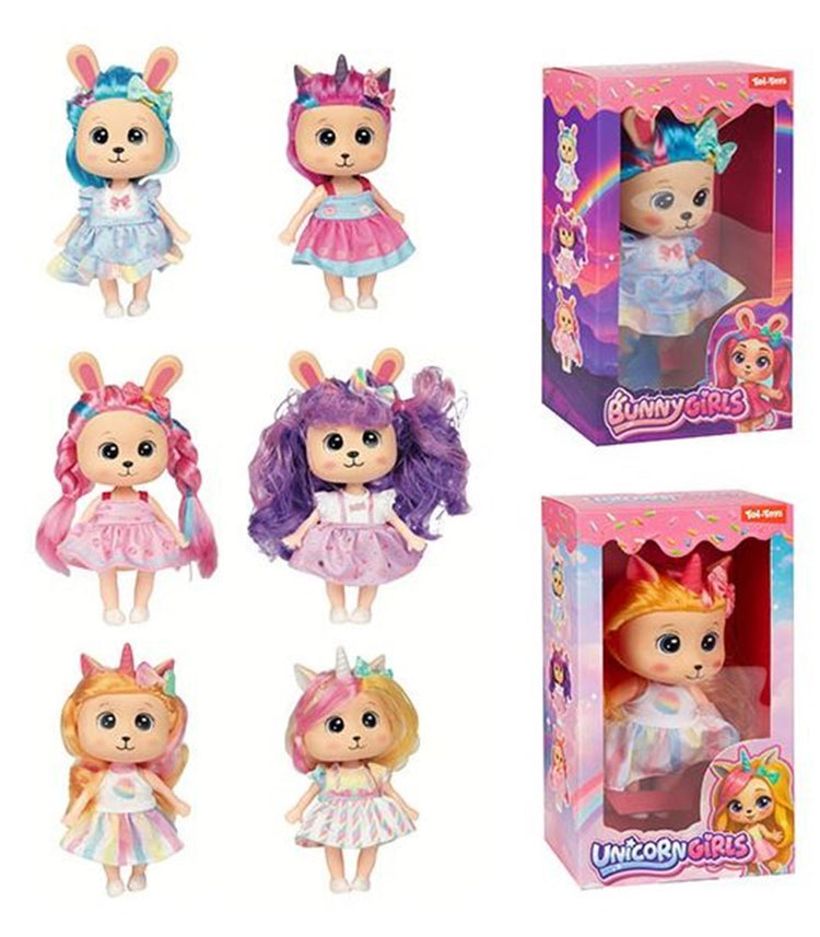 Toi-toys toi toys eenhoorn konijn pop sweet rainbow 20cm