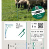 Ako producten schapennettitan premium vario 122 cm x 50m dubbele pen 1