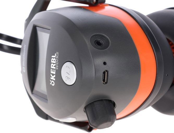 Kerbl producten gehoorkap works met radio en bluetooth