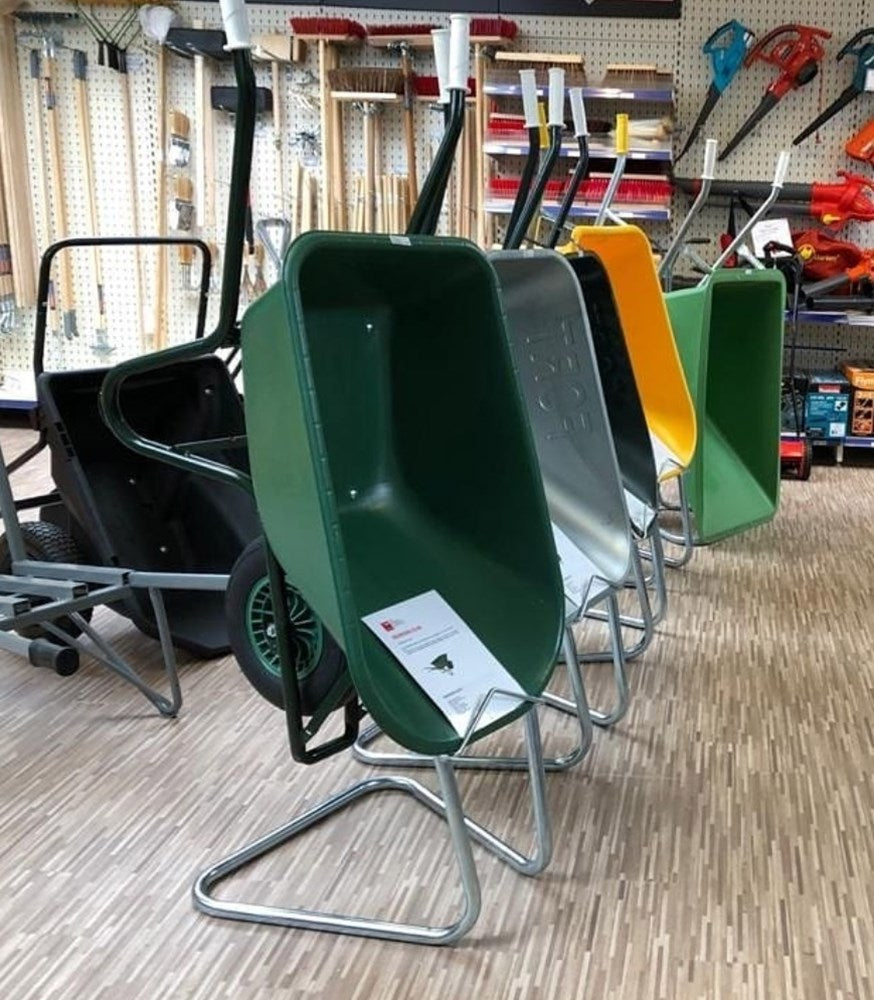 Fort producten presentatiestandaard verzinkt voor 1 kruiwagen