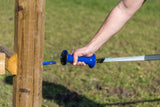 Ako producten poortgreep premium rvs blauw met veerbegrenzer - afbeelding 4
