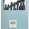 Producten boorset 19 delig hss stalen cassette