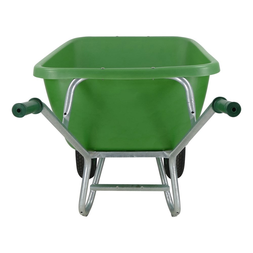 Fort producten kruiwagen fs 200l groen verz onderstel 2 luchtwiel