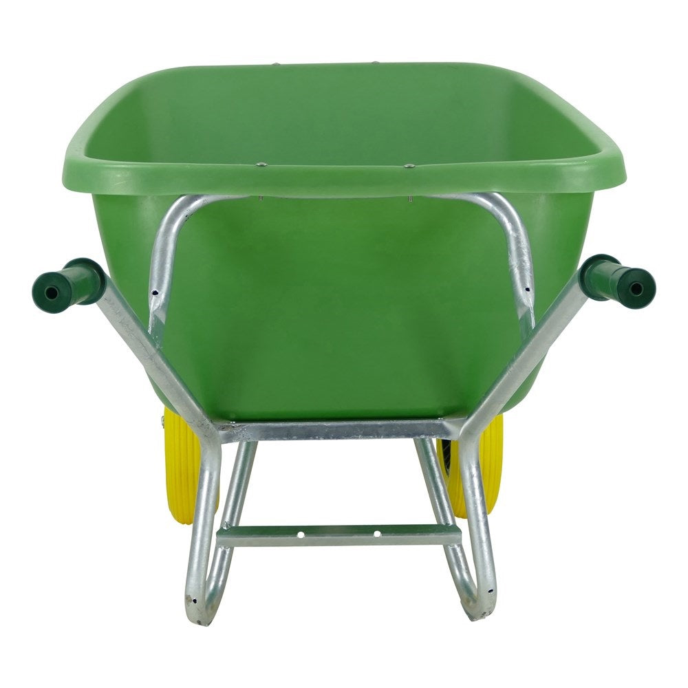 Fort producten kruiwagen fs 200l groen verz ond 2 nml wielen