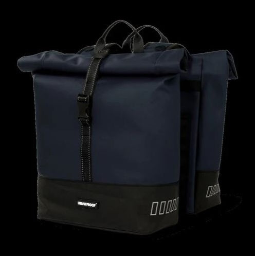 Urbanproof tas urban proof gerecycled dubbel rolltop blauw | 38l