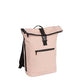 Splash planner rolltop backpack 17 liter roze waterafstotend met laptopvak