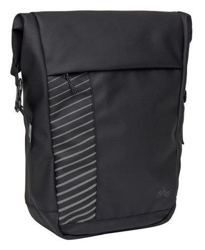Gravel backpack zwart met laptopvak
