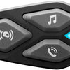 Interphone helm communicatie systeem u-com 3 com. system u-com3 single-kit