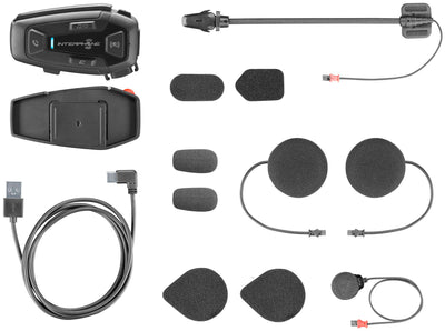 Interphone helmkommunikationssystem u-com 8 r com. system helmet u-com8r singlekit
