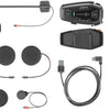 Interphone helm communicatie systeem u-com 8 r com. system helmet u-com8r doublekit
