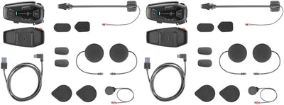 Interphone helmkommunikationssystem u-com 8 r com. system helmet u-com8r doublekit