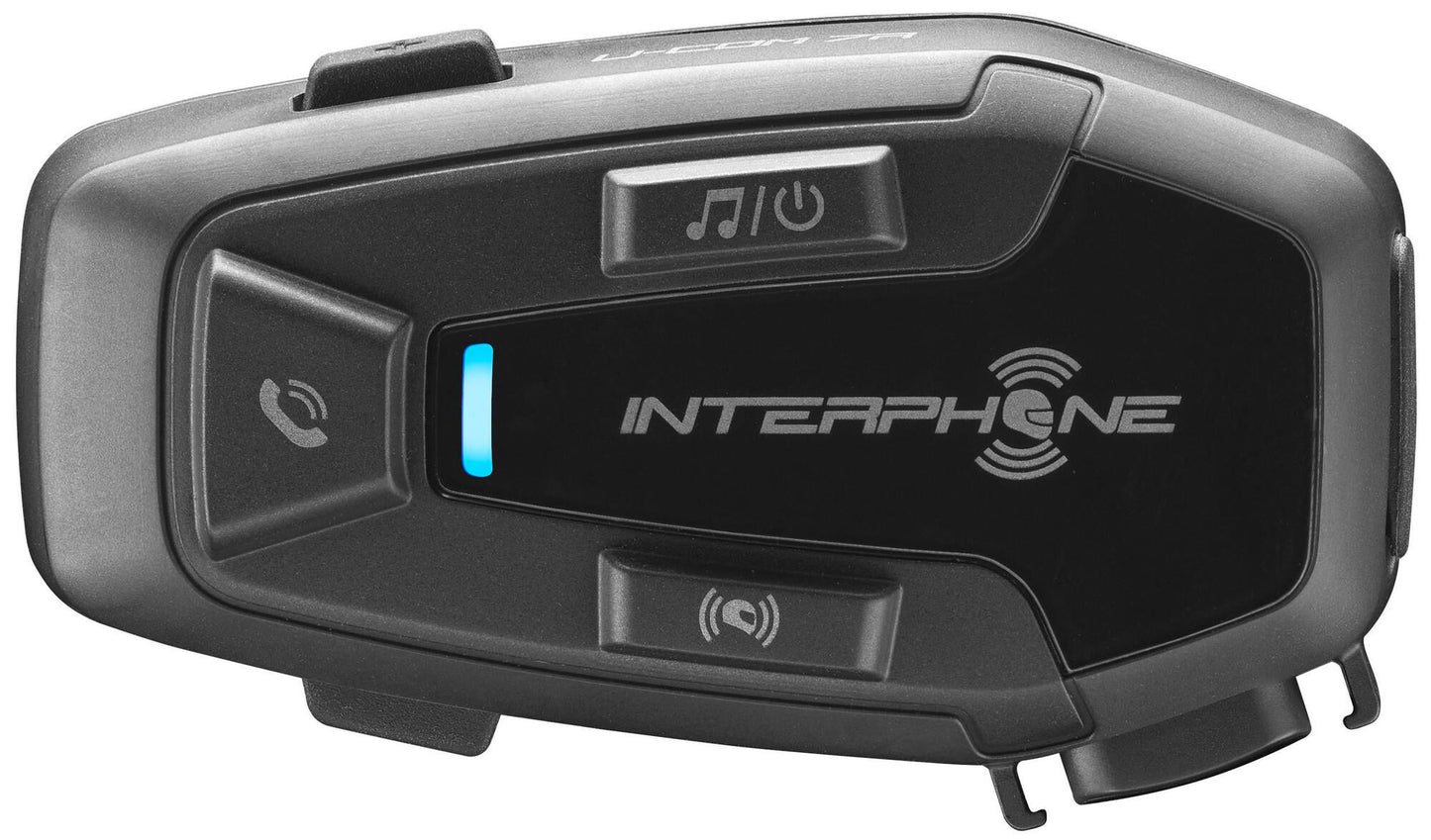 Interphone helm communicatie systeem u-com 7 r com. system helmet u-com7r singlekit