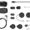 Interphone helm communicatiesysteem u-com 7 r helmet com.system interp. u-com 7r double kit