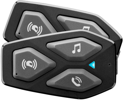 Interphone helm communicatie systeem u-com 3 com. system u-com3 double pack
