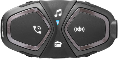 Interphone helm communicatie systeem active helmet com.system interp. single kit