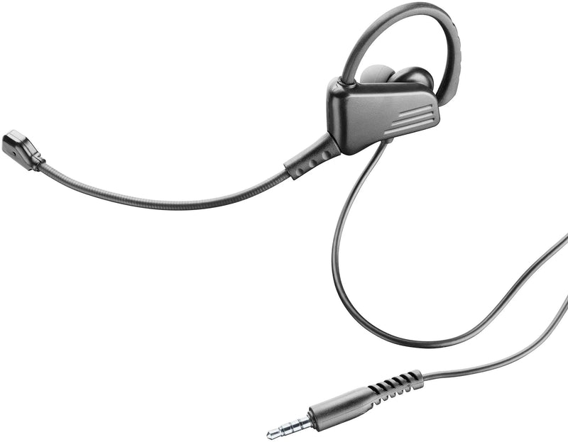 Interphone luidspreker kit headset mono mic boom wire