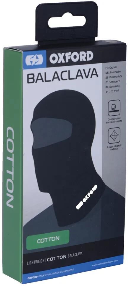 Oxford bivakmuts storm hood cotton black