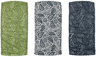 Oxford multifunktionstuch comfy neckerchief comfy paisley 3-pack