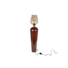 Lamp martin terra glas metaal 95cm