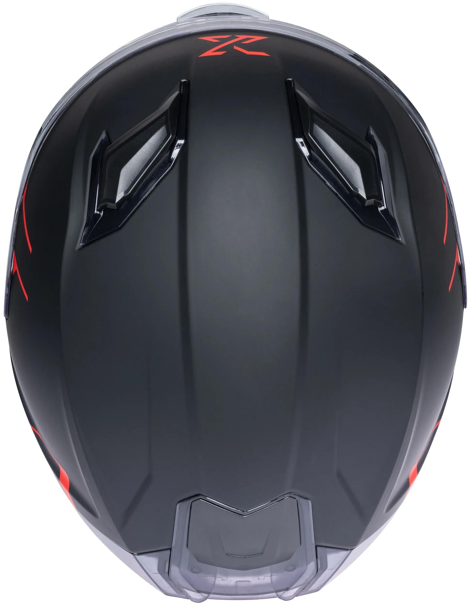 Spec-x integralhelm sx-82.03 r2 stinger helmet sx-82.03 r2 black matt red xl pin rea