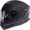 Spec-x integralhelm sx-82.03 r2 stinger helmet sx-82.03 r2 black matt red xxl pin re