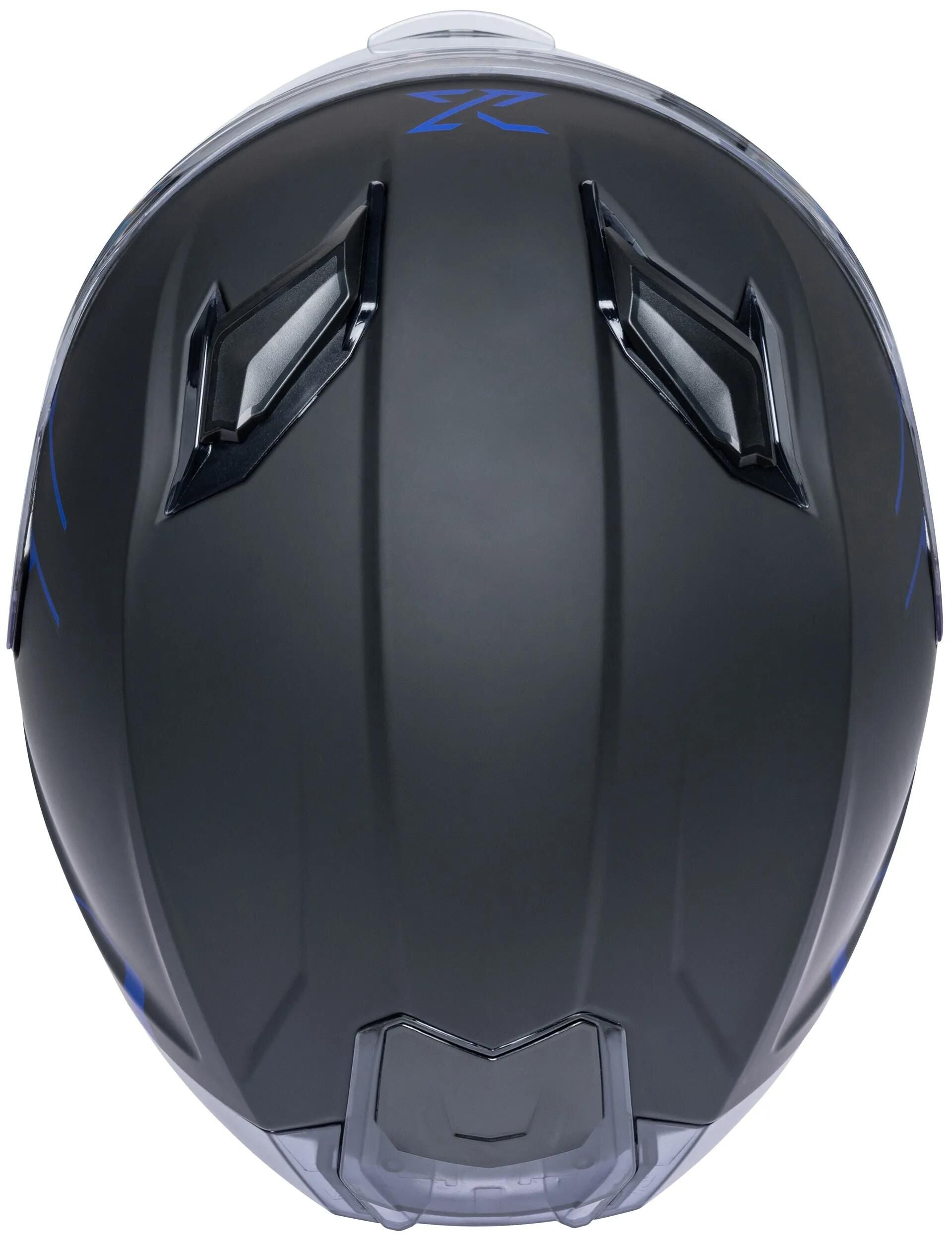 Spec-x integralhelm sx-82.03 r2 stinger helmet sx-82.03 r2 black matt blue xl pin re